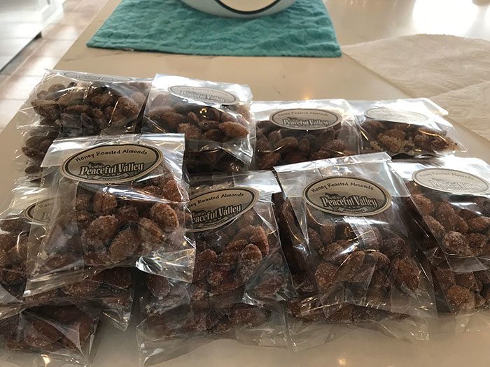 gift baskets almonds