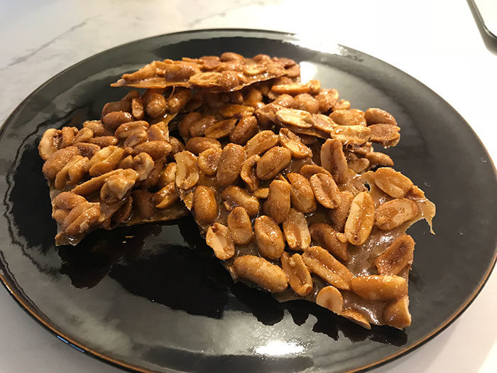 gift baskets peanut brittle