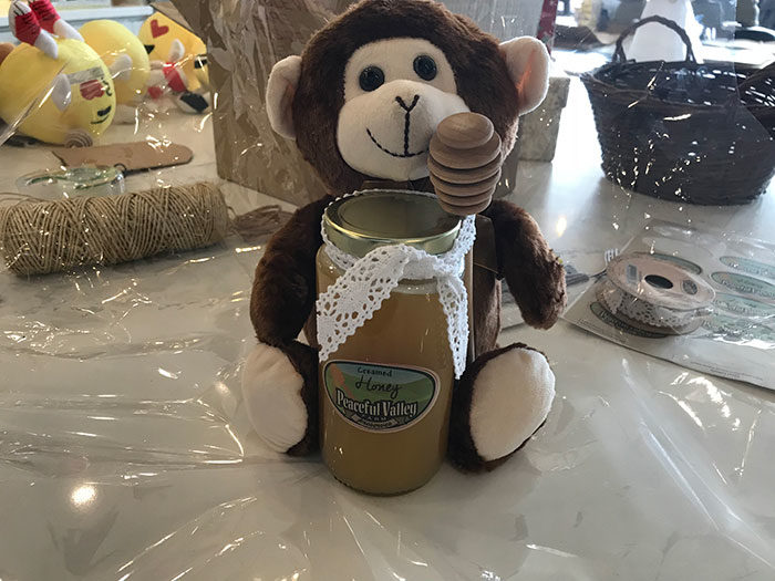 gift baskets honey and bear