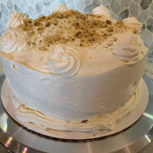 double layer carrot cake