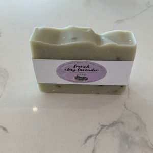 french clay lavender soap