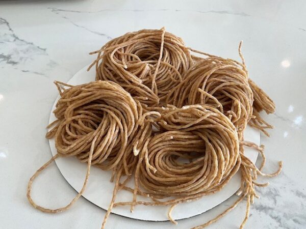 pasta made with whole wheat flour