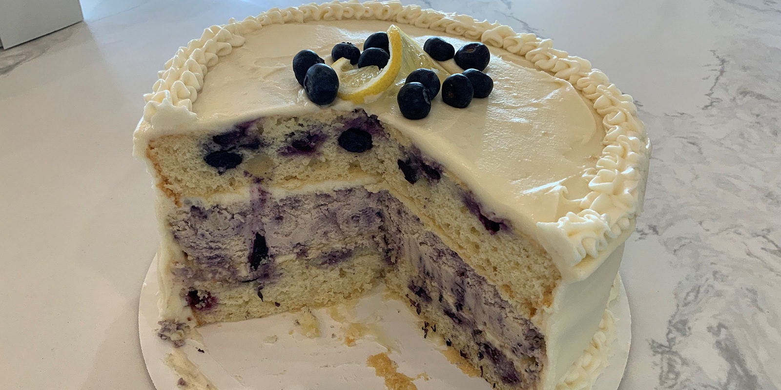 blueberry cake 'n cheesecake